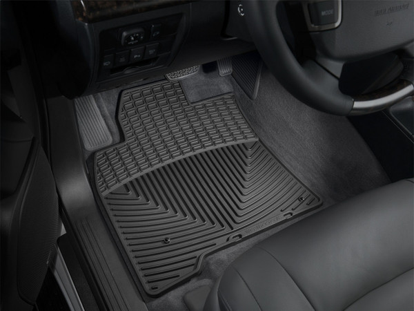 WeatherTech All Weather Floor Mats; Black; Front W126 - Weathertech