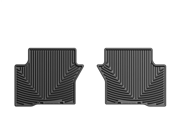 WeatherTech All Weather Floor Mats; Black; Rear W196 - Weathertech