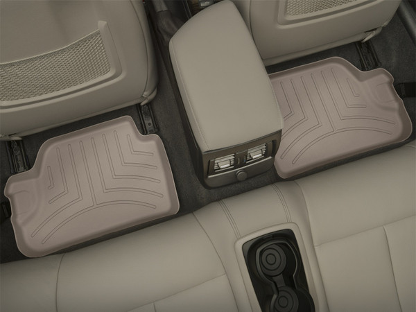 WeatherTech FloorLinerTM DigitalFit; Tan; Rear; 2 Piece 458232 - Weathertech