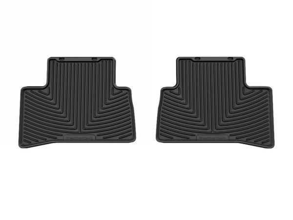 WeatherTech All Weather Floor Mats; Black; Rear W703 - Weathertech