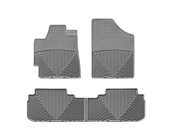 WeatherTech All Weather Floor Mats; Gray; Front and Rear WTCG086121 - Weathertech