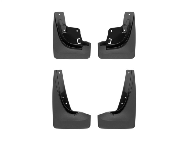 WeatherTech MudFlap No-Drill DigitalFit MudFlap Kit; Black 110123-120123 - Weathertech