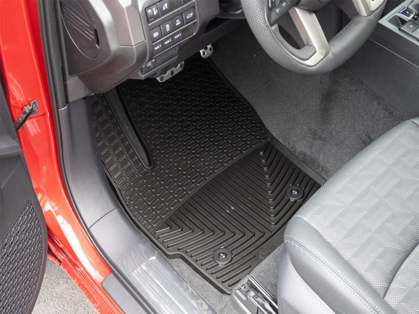 WeatherTech All Weather Floor Mats; Black; Front W698 - Weathertech