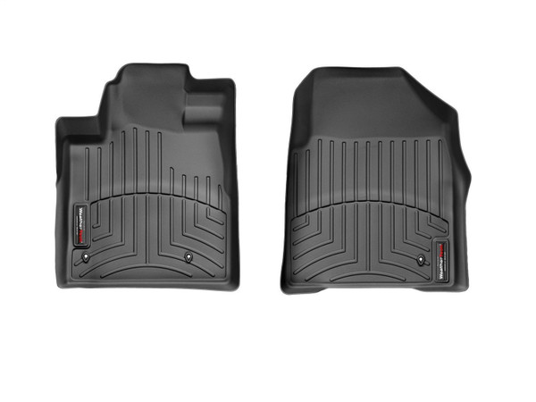 WeatherTech FloorLinerTM DigitalFit; Black; Front 441741