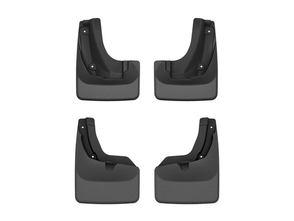 WeatherTech MudFlap No-Drill DigitalFit MudFlap Kit; Black 110190-120190 - Weathertech