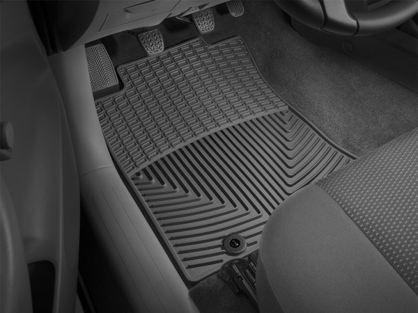 WeatherTech All Weather Floor Mats; Black; Front W266 - Weathertech