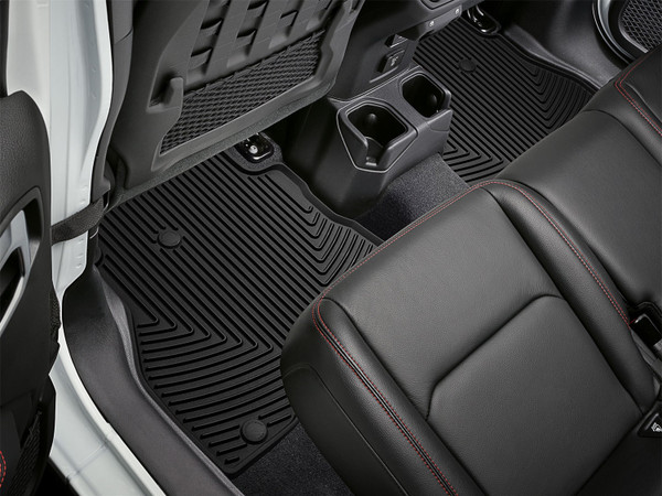 WeatherTech All Weather Floor Mats; Black; Rear W511 - Weathertech