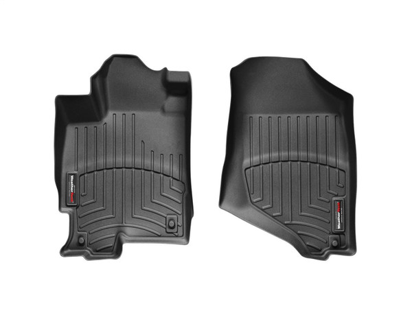 WeatherTech FloorLinerTM DigitalFit; Black; Front 442281