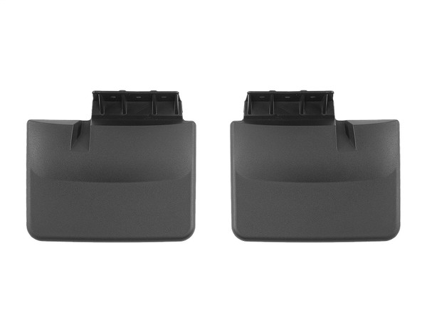 WeatherTech MudFlap No-Drill DigitalFit; MidFlap; Black 110151 - Weathertech