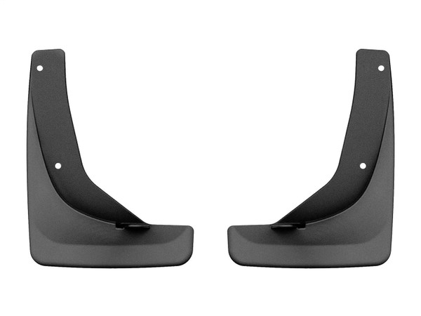 WeatherTech MudFlap No-Drill DigitalFit; Black 120161