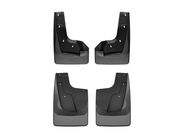 WeatherTech MudFlap No-Drill DigitalFit MudFlap Kit; Black 110093-120192 - Weathertech