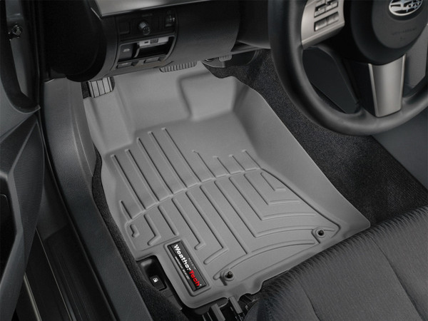 WeatherTech FloorLinerTM DigitalFit; Gray; Front 462591