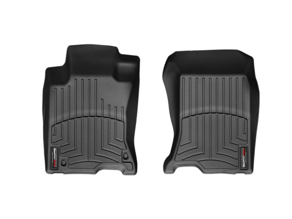 WeatherTech FloorLinerTM DigitalFit; Black; Front 442881