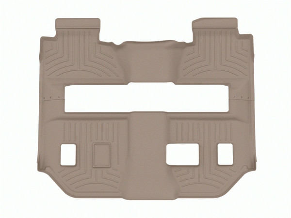 WeatherTech FloorLinerTM HP; Tan; Rear and Third Row 456078IM - Weathertech