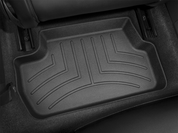 WeatherTech FloorLinerTM DigitalFit; Black; Rear 446752