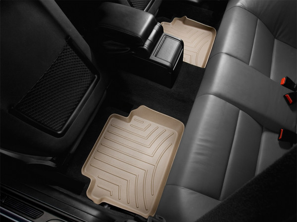 WeatherTech FloorLinerTM DigitalFit; Tan; Rear; 2 Piece 451062 - Weathertech