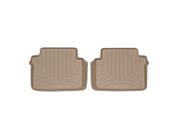 WeatherTech FloorLinerTM DigitalFit; Tan; Rear; 2 Piece 451062