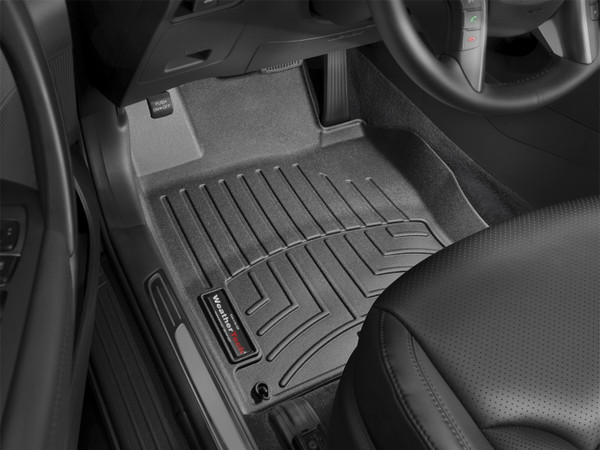 WeatherTech FloorLinerTM DigitalFit; Black; Front 444891