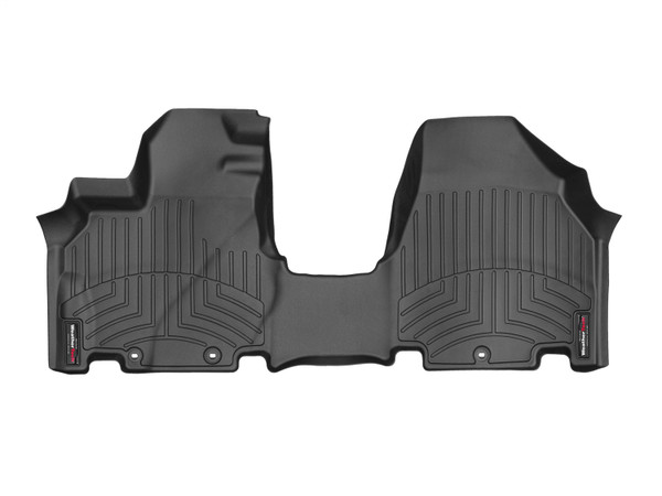 WeatherTech FloorLinerTM DigitalFit; Black; Front; Over The Hump 443471