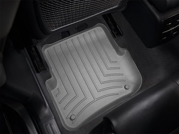 WeatherTech FloorLinerTM DigitalFit; Gray; Rear; 2 Piece 462192