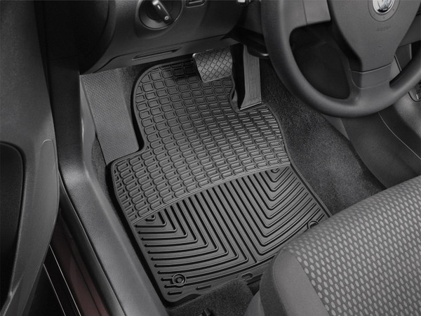 WeatherTech All Weather Floor Mats; Black; Front W53 - Weathertech
