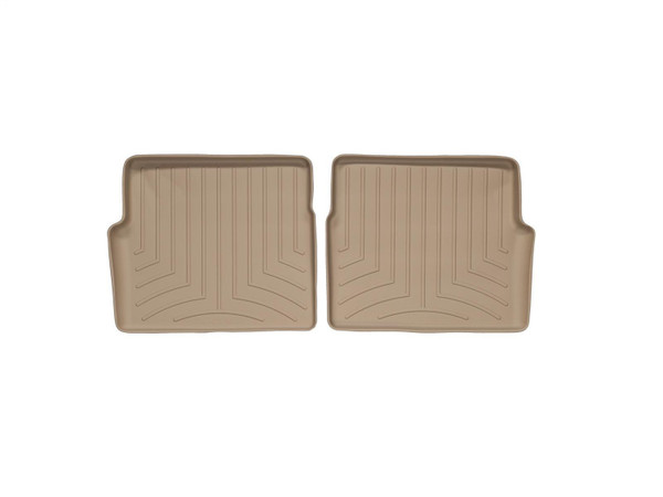 WeatherTech FloorLinerTM DigitalFit; Tan; Rear; 2 Piece 450792
