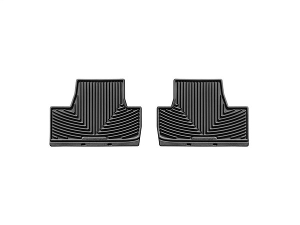WeatherTech All Weather Floor Mats; Black; Rear W200