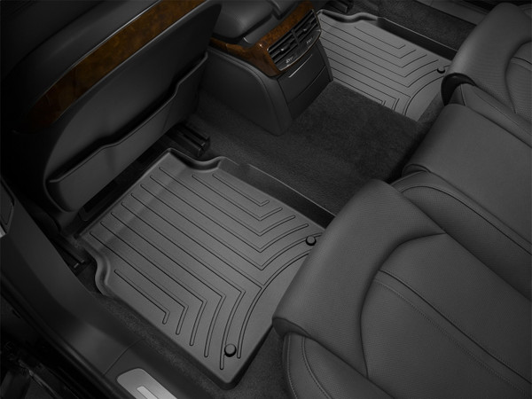 WeatherTech FloorLinerTM DigitalFit; Black; Rear; 2 Pieces 444202 - Weathertech