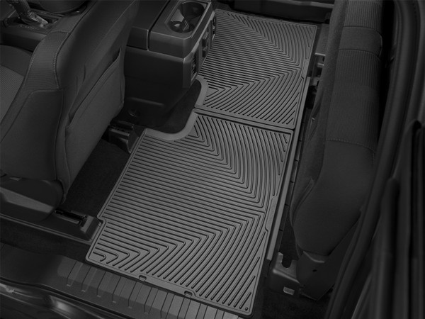 WeatherTech All Weather Floor Mats; Black; Rear W358