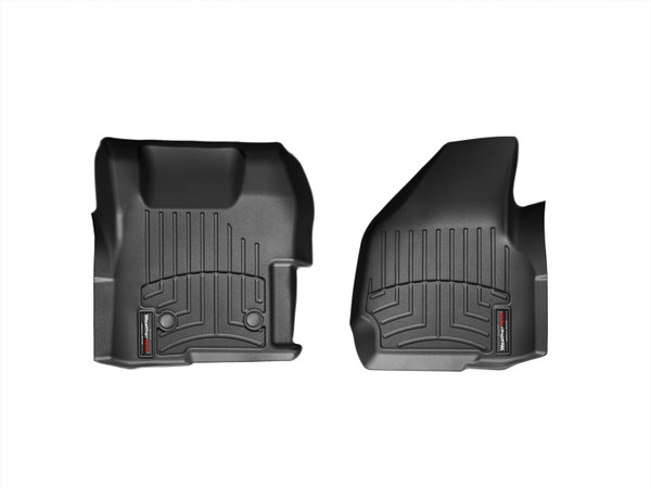 WeatherTech FloorLinerTM DigitalFit; Black; Front 444221