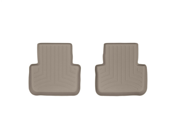 WeatherTech FloorLinerTM DigitalFit; Tan; Rear; 2 Piece 454462