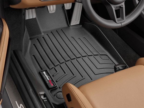 WeatherTech FloorLinerTM DigitalFit; Black; Front 4414651