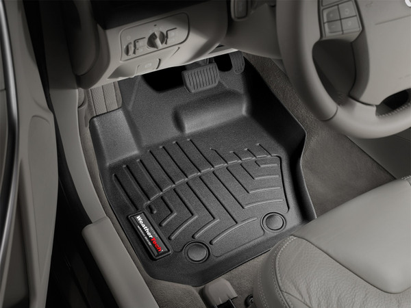 WeatherTech FloorLinerTM DigitalFit; Black; Front 442341