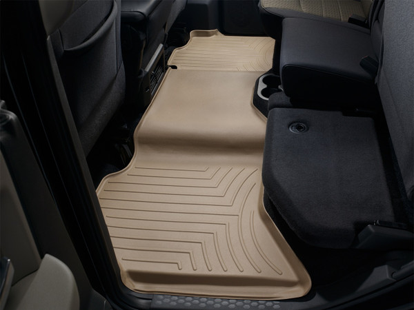 WeatherTech FloorLinerTM DigitalFit; Tan; Rear 452163 - Weathertech