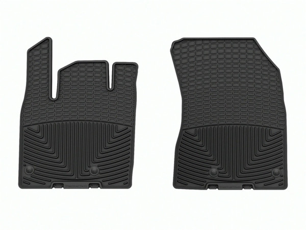 WeatherTech All Weather Floor Mats; Black; Front W634 - Weathertech