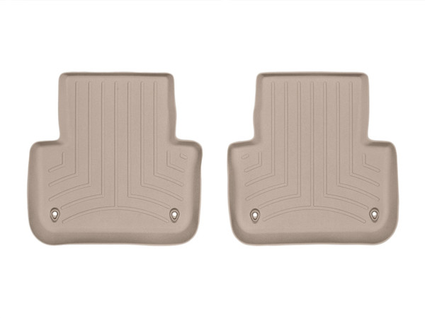 WeatherTech FloorLinerTM DigitalFit; Tan; Rear; 2 Piece 454463