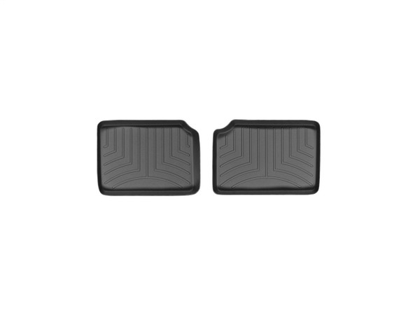 WeatherTech FloorLinerTM DigitalFit; Black; Rear; 2 Pieces 443552
