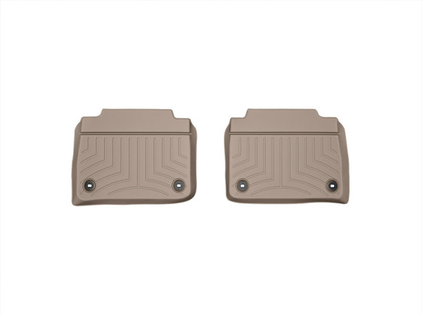 WeatherTech FloorLinerTM DigitalFit; Tan; Rear; 2 Piece 455142