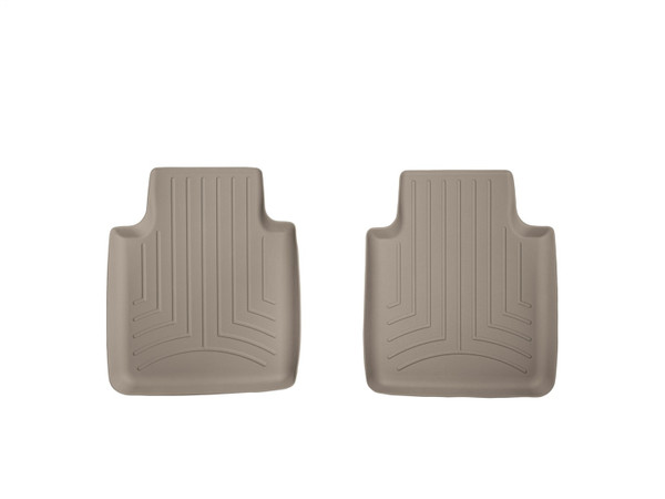 WeatherTech FloorLinerTM DigitalFit; Tan; Rear; 2 Piece 454472 - Weathertech