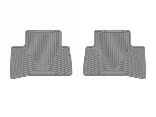 WeatherTech All Weather Floor Mats; Gray; Rear W703GR - Weathertech