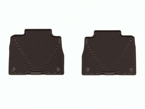 WeatherTech All Weather Floor Mats; Cocoa; Rear W607CO - Weathertech