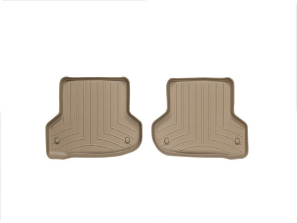 WeatherTech FloorLinerTM DigitalFit; Tan; Rear; 2 Piece 452182