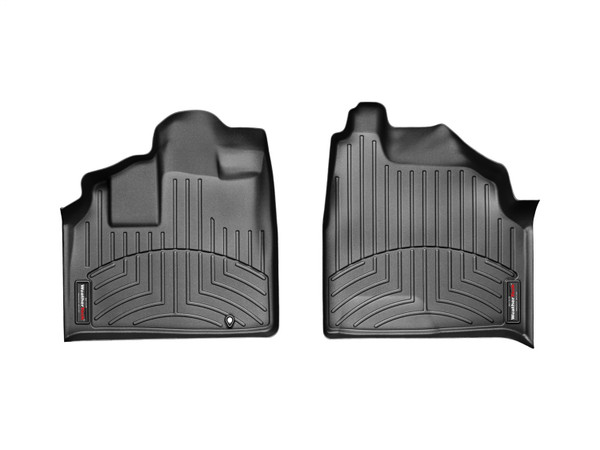 WeatherTech FloorLinerTM DigitalFit; Black; Front 443561