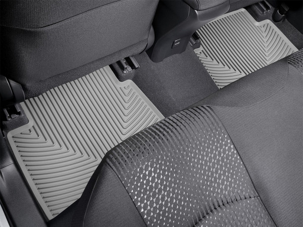 WeatherTech All Weather Floor Mats; Gray; Rear W401GR