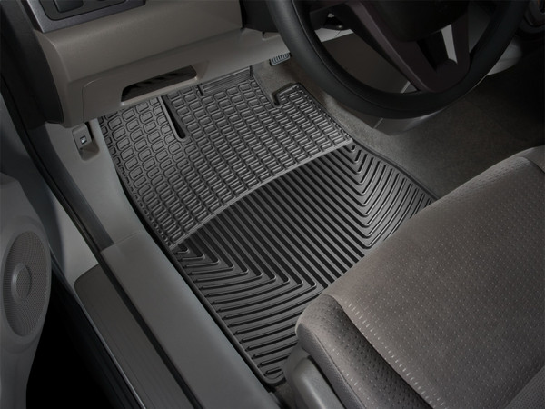 WeatherTech All Weather Floor Mats; Black; Front W36 - Weathertech