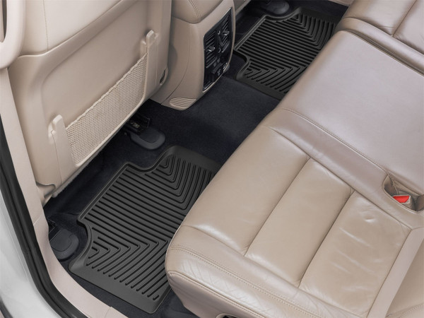 WeatherTech All Weather Floor Mats; Black; Rear W585 - Weathertech