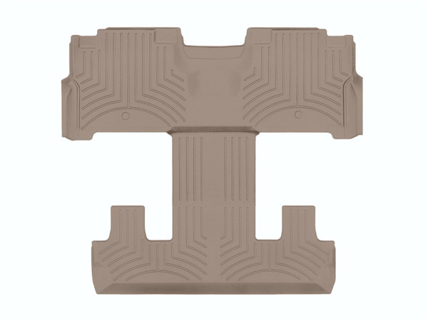 WeatherTech FloorLinerTM HP; Tan; Rear and Third Row 4512954IM - Weathertech