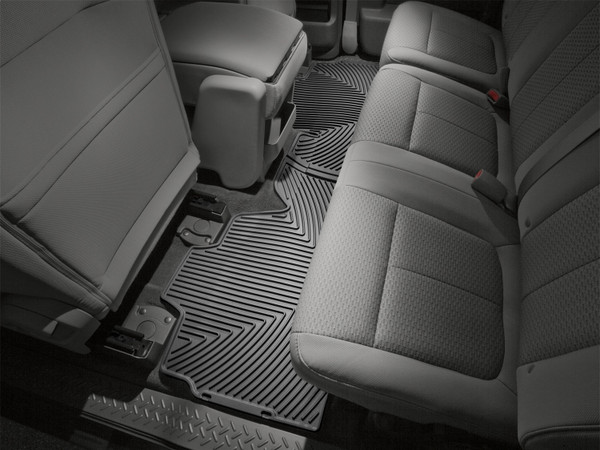 WeatherTech All Weather Floor Mats; Black; Rear W139 - Weathertech