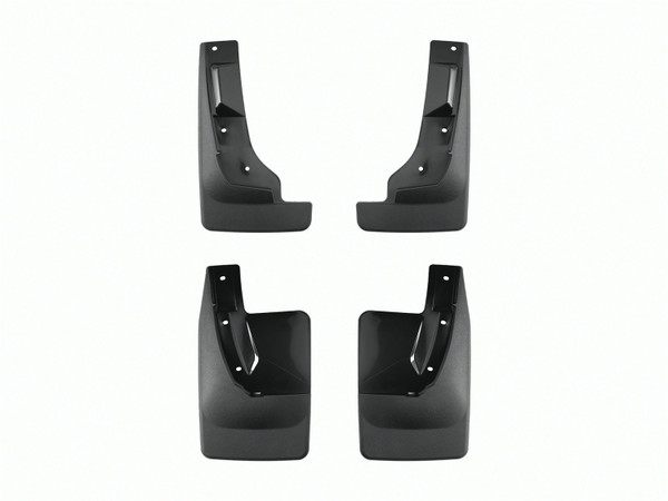 WeatherTech MudFlap No-Drill DigitalFit MudFlap Kit; Black 110146-120146 - Weathertech