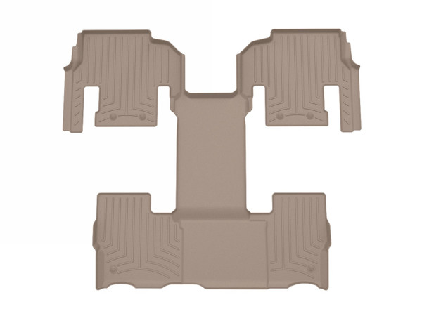 WeatherTech FloorLinerTM HP; Tan; Rear and Third Row 4517044IM - Weathertech